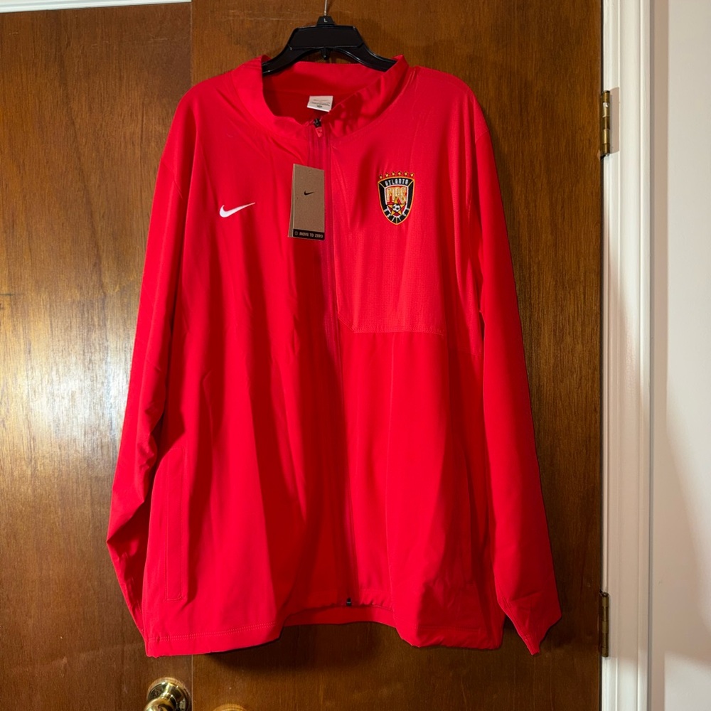 Nike Bright Red Atlanta Fire Jacket